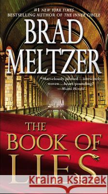 The Book of Lies Brad Meltzer 9781455508174 Grand Central Publishing
