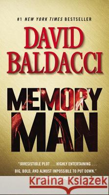 Memory Man David Baldacci 9781455559800 Vision