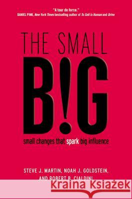 The small BIG: small changes that spark big influence Martin, Steve J. 9781455584253 Business Plus