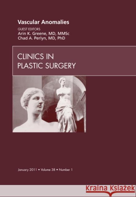 Vascular Anomalies, an Issue of Clinics in Plastic Surgery: Volume 38-1 Perlyn, Chad 9781455704927 W.B. Saunders Company