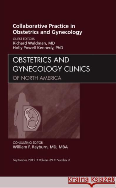 Collaborative Practice in Obstetrics and Gynecology, an Issue of Obstetrics and Gynecology Clinics: Volume 39-3 Waldman, Richard 9781455749003