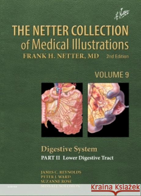 The Netter Collection of Medical Illustrations: Digestive System: Part II - Lower Digestive Tract James Reynolds 9781455773916