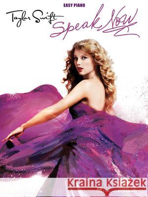 Taylor Swift, Speak Now: Easy Piano   9781458400154 0