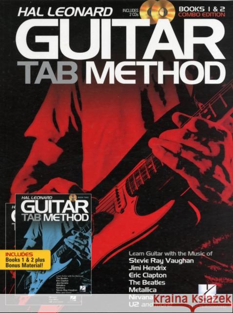 Hal Leonard Guitar TAB Method Books 1 & 2 Jeff Schroedl 9781458436788