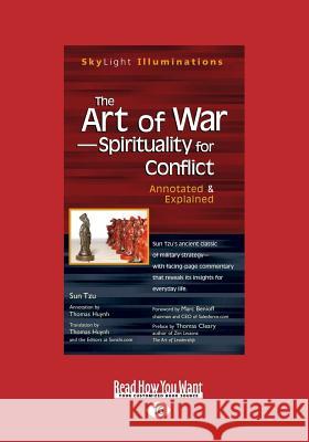 The Art of War-Spirituality for Conflict: Annotated & Explained (Large Print 16pt) Cleary, Thomas 9781459679122 ReadHowYouWant