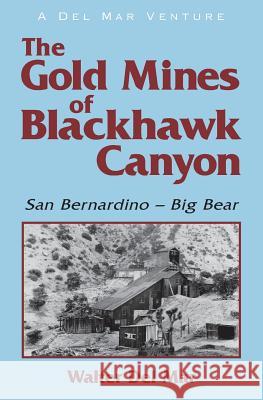 The Gold Mines of Blackhawk Canyon: San Bernardino - Big Bear Walter Del Mar 9781460005859 Epic Press