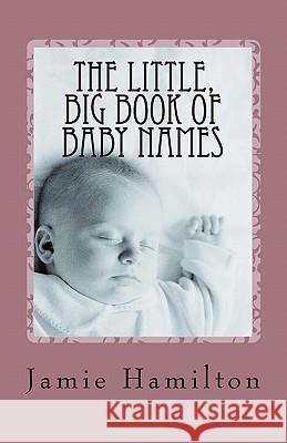 The Little, Big Book of Baby Names MR Jamie Hamilton 9781461119517 Createspace