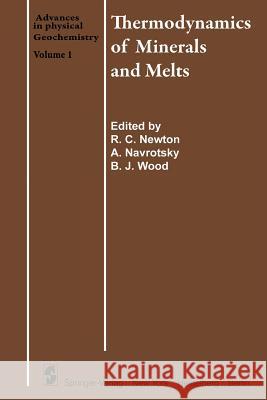 Thermodynamics of Minerals and Melts R. C. Newton A. Navrotsky B. J. Wood 9781461258735 Springer