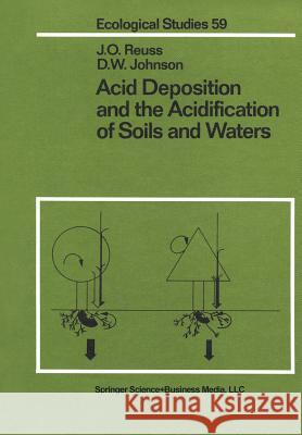 Acid Deposition and the Acidification of Soils and Waters J. O. Reuss D. W. Johnson 9781461264293 Springer