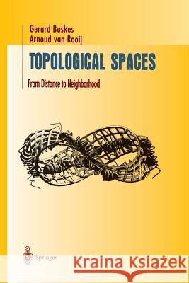 Topological Spaces: From Distance to Neighborhood Buskes, Gerard 9781461268628 Springer