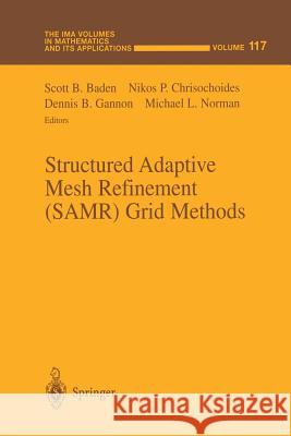 Structured Adaptive Mesh Refinement (Samr) Grid Methods Baden, Scott B. 9781461270621 Springer