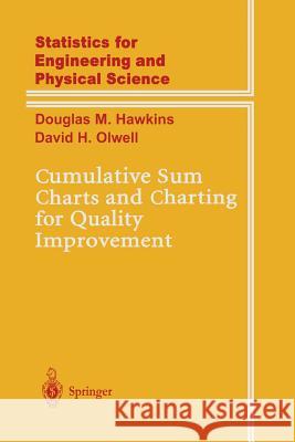 Cumulative Sum Charts and Charting for Quality Improvement Douglas M David H Douglas M. Hawkins 9781461272458 Springer