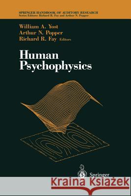 Human Psychophysics William A. Yost Richard R. Fay 9781461276449 Springer