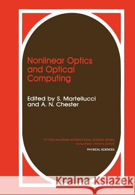 Nonlinear Optics and Optical Computing  9781461279006 Springer