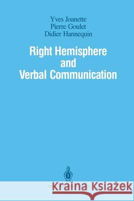 Right Hemisphere and Verbal Communication  9781461287841 Springer