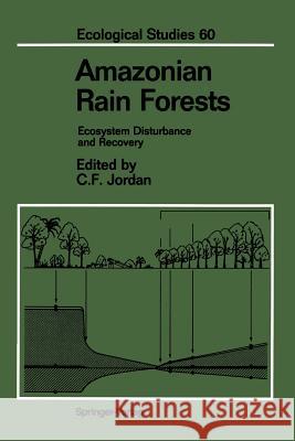 Amazonian Rain Forests: Ecosystem Disturbance and Recovery Jordan, Carl F. 9781461291022 Springer