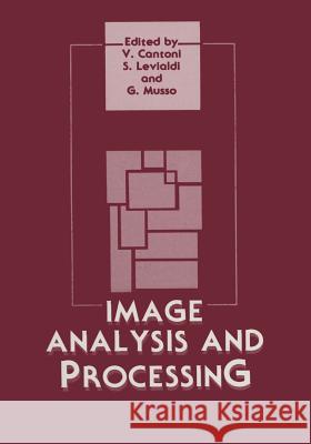 Image Analysis and Processing Virginio Cantoni G. Musso 9781461293125