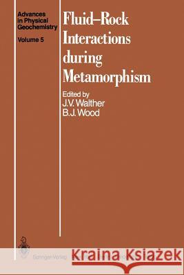 Fluid--Rock Interactions During Metamorphism Walther, J. V. 9781461293514 Springer