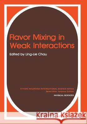 Flavor Mixing in Weak Interactions  9781461294832 Springer