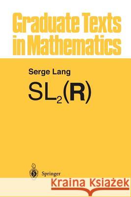 Sl2(r) S. Lang 9781461295815 Springer