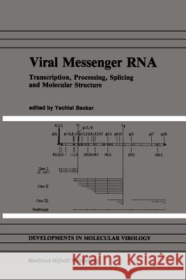 Viral Messenger RNA: Transcription, Processing, Splicing and Molecular Structure Becker, Yechiel 9781461296218 Springer