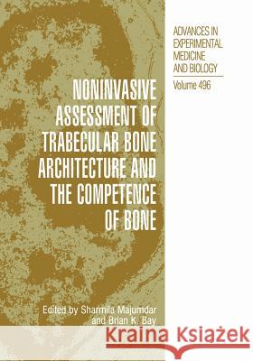 Noninvasive Assessment of Trabecular Bone Architecture and the Competence of Bone Majumdar, Sharmila 9781461351771