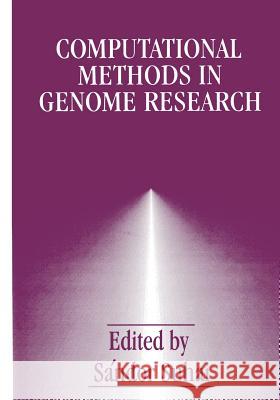 Computational Methods in Genome Research Sandor Suhai 9781461360421 Springer