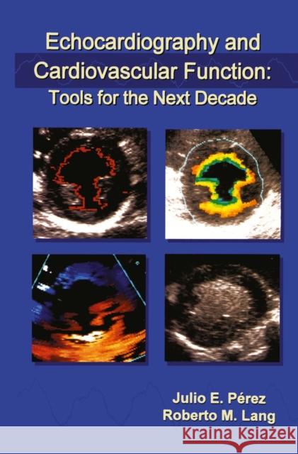 Echocardiography and Cardiovascular Function: Tools for the Next Decade Julio E. Perez Roberto M. Lang 9781461378167 Springer