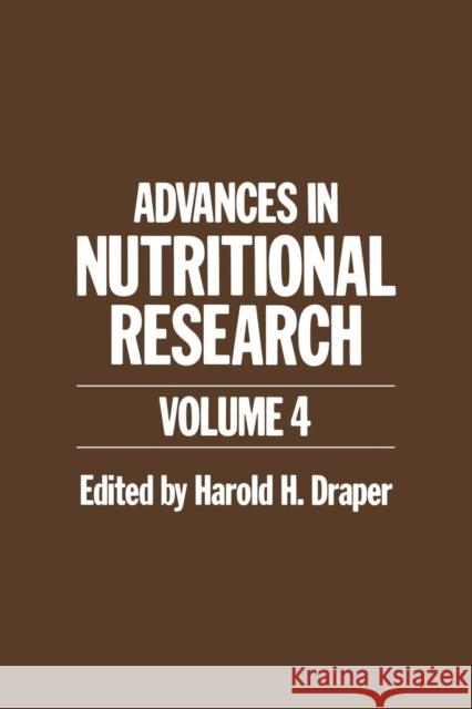 Advances in Nutritional Research  9781461399360 Springer