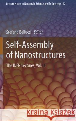 Self-Assembly of Nanostructures: The INFN Lectures, Vol. III Bellucci, Stefano 9781461407416