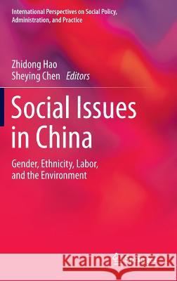 Social Issues in China: Gender, Ethnicity, Labor, and the Environment Hao, Zhidong 9781461422235 Springer
