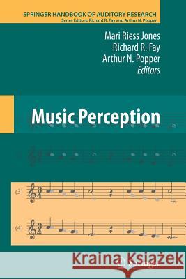 Music Perception Mari Ries Richard R. Fay Arthur N. Popper 9781461426493 Springer