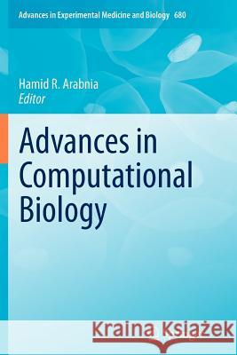 Advances in Computational Biology Hamid R. Arabnia 9781461426967 Springer