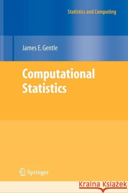Computational Statistics  9781461429296 Springer, Berlin