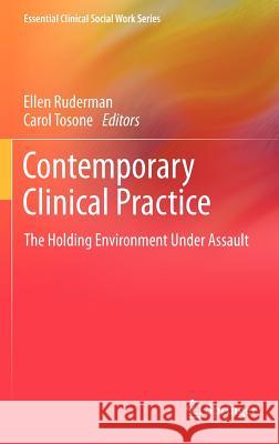 Contemporary Clinical Practice: The Holding Environment Under Assault Ruderman, Ellen 9781461441236 Springer