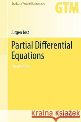 Partial Differential Equations Jurgen Jost 9781461448082