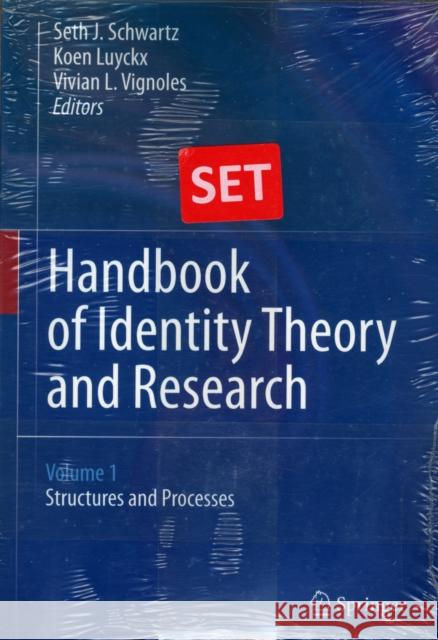 Handbook of Identity Theory and Research 2 Volume Set Schwartz, Seth J. 9781461451020