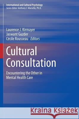 Cultural Consultation: Encountering the Other in Mental Health Care Kirmayer, Laurence J. 9781461476146 Springer
