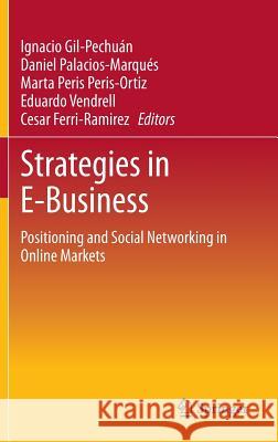 Strategies in E-Business: Positioning and Social Networking in Online Markets Gil-Pechuán, Ignacio 9781461481836