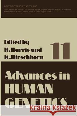 Advances in Human Genetics 11  9781461583059 Springer