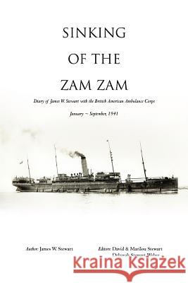 Sinking of the Zam Zam: Diary of James Stewart with the British American Ambulance Corps Stewart, James W. 9781462083060 iUniverse.com