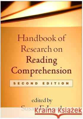 Handbook of Research on Reading Comprehension Susan E. Israel Gerald G. Duffy 9781462528882