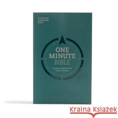 CSB One Minute Bible: Scripture Portions for Daily Devotion Csb Bibles by Holman 9781462779567 Holman Bibles