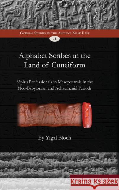 Alphabet Scribes in the Land of Cuneiform: Sēpiru Professionals in Mesopotamia in the Neo-Babylonian and Achaemenid Periods Bloch, Yigal 9781463206352