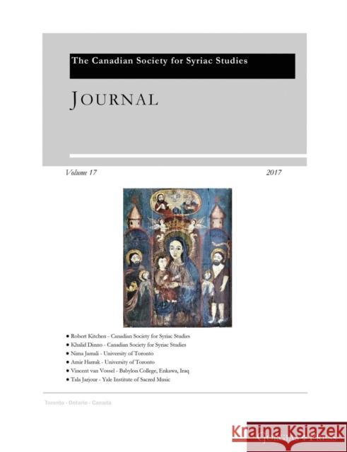 Journal of the Canadian Society for Syriac Studies 17 Amir Harrak 9781463207403