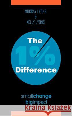 The 1% Difference: Small Change-Big Impact Lyons, Murray 9781463412548 Authorhouse
