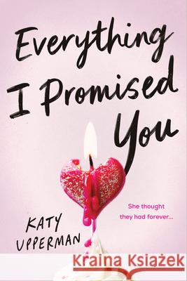 Everything I Promised You Katy Upperman 9781464217784 Sourcebooks Fire