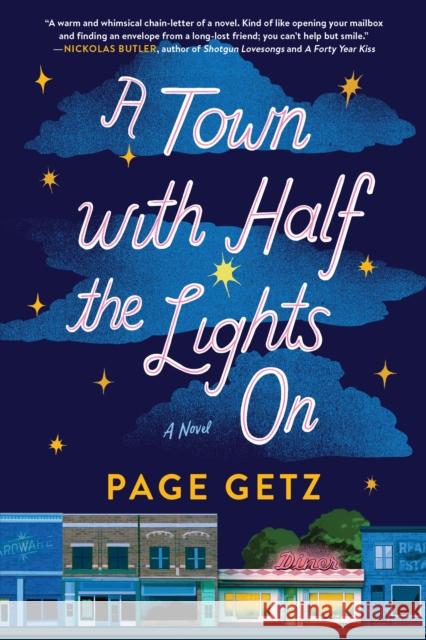 A Town with Half the Lights on Page Getz 9781464226960 Sourcebooks Landmark