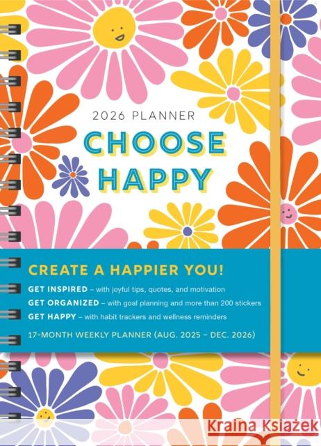 2026 Choose Happy Planner Sourcebooks 9781464229596
