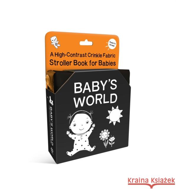 Baby's World: A High-Contrast Crinkle Fabric Stroller Book for Babies Duopress Labs                            Jannie Ho 9781464235863